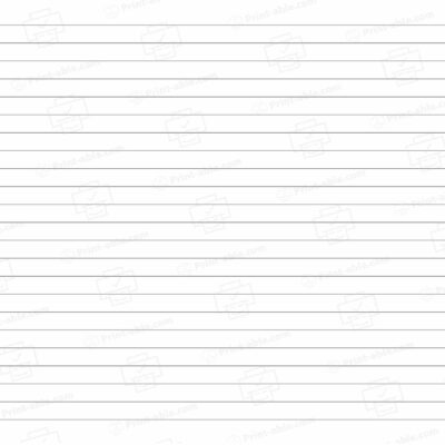 Lined Paper Printable