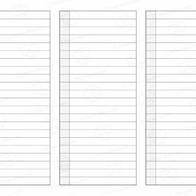 Lined Paper Printable