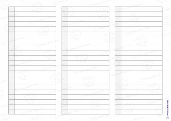 Lined Paper Printable