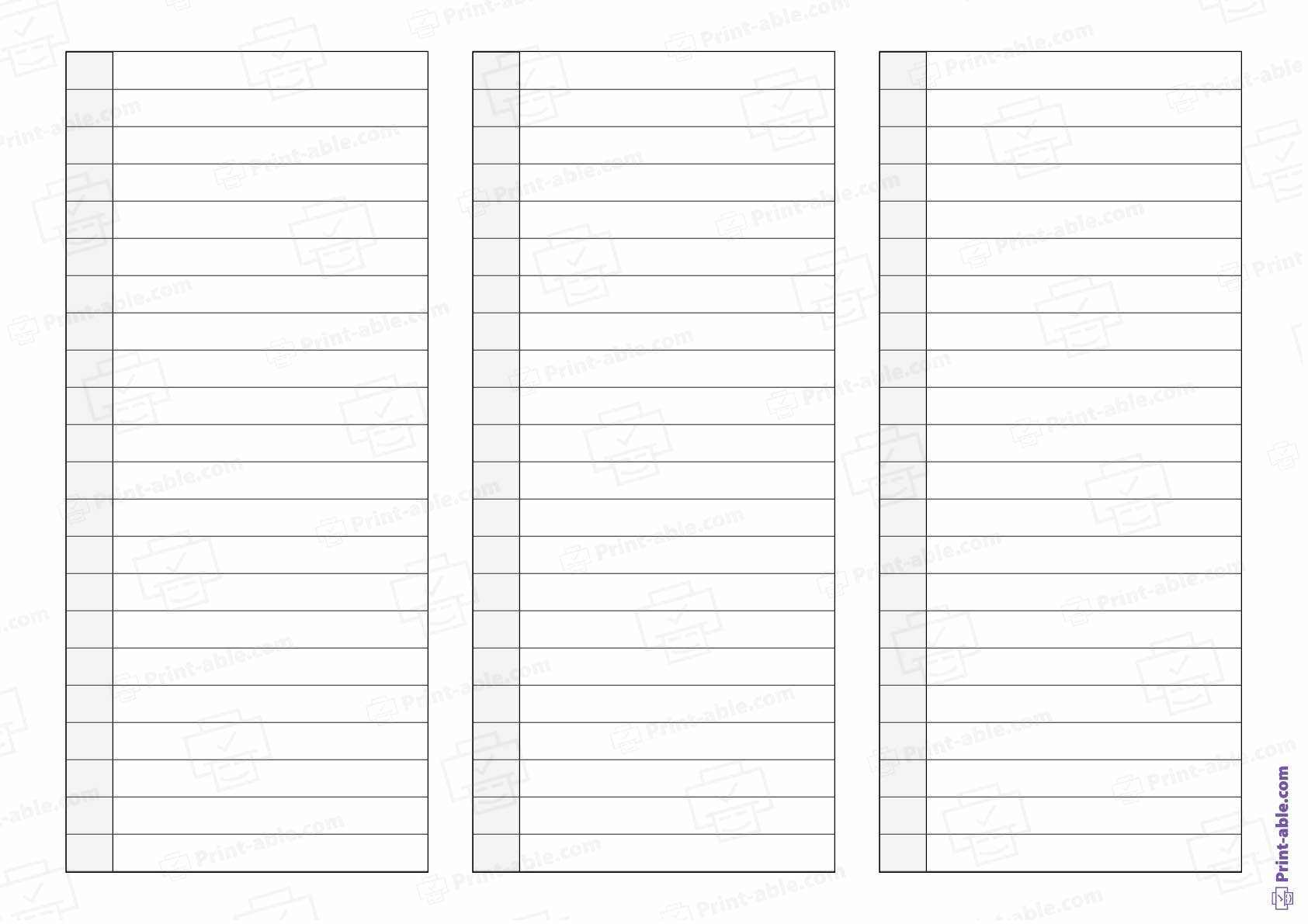 Lined Paper Printable