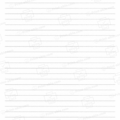 Lined Paper Printable