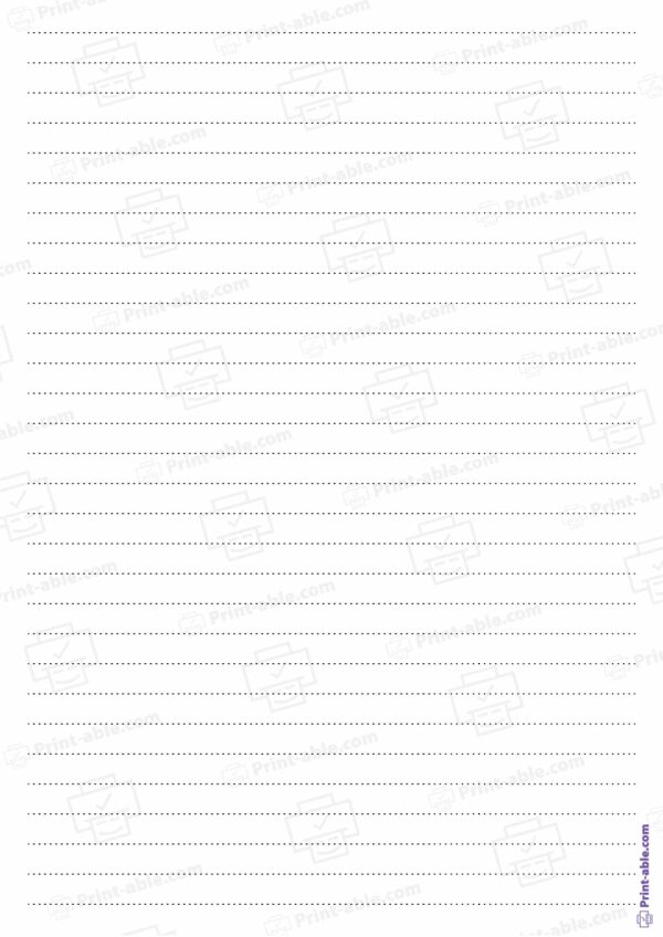 Lined Paper Printable