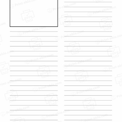 Lined Paper Printable
