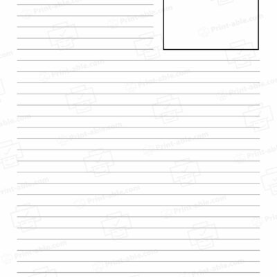 Lined Paper Printable
