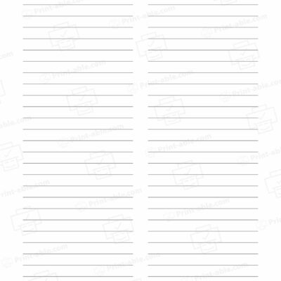 Lined Paper Printable