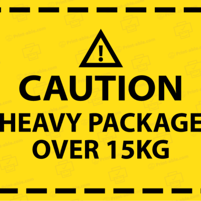 Heavy Label Printable Free Download