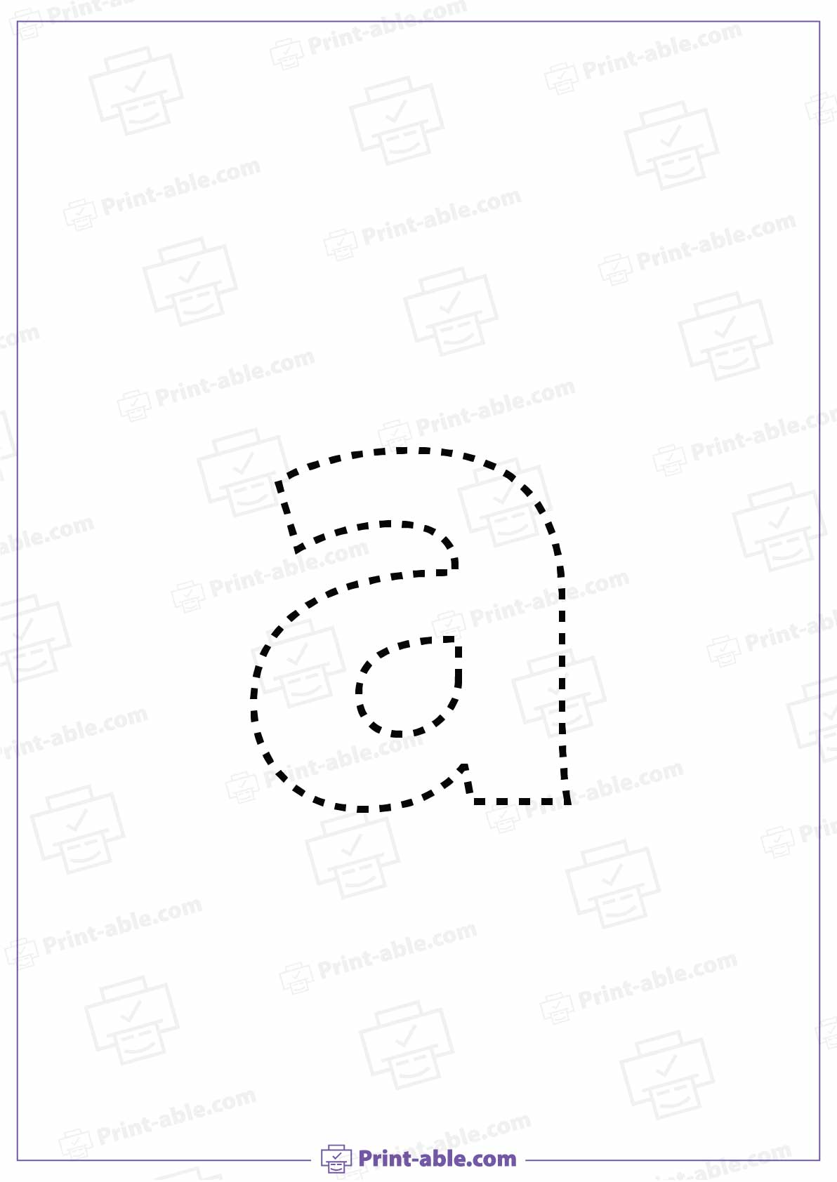 Letter A Preschool Printable Worksheets