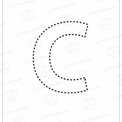 Letter C Printable Worksheet Free Download