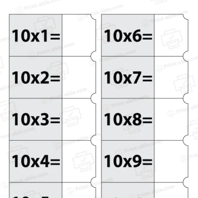 Times Table Practice Worksheets Printable
