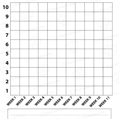 Weight Loss Tracker Printable Free Download