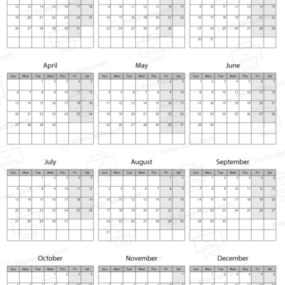 2025 calendar free download