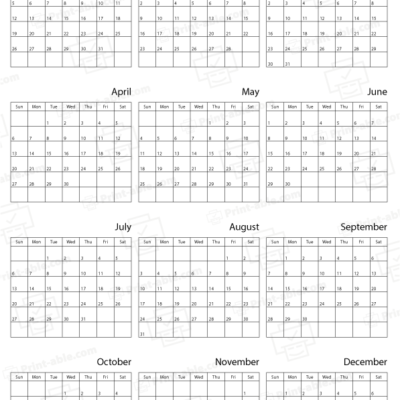 2025 calendar free download