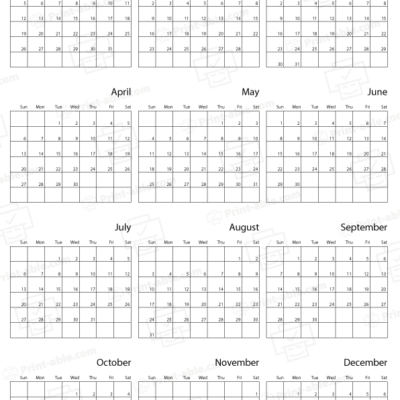 2025 calendar free download