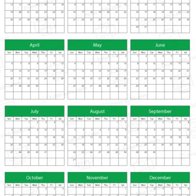 2025 calendar free download