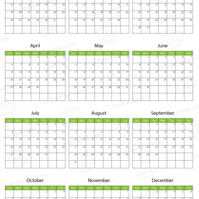 2025 calendar free download