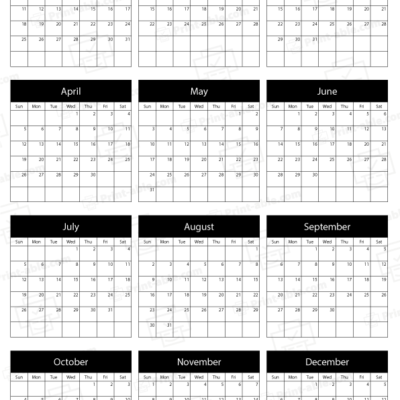 2026 Calendar Printable 1656