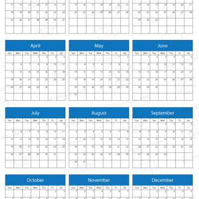 2026 Calendar Printable 1657