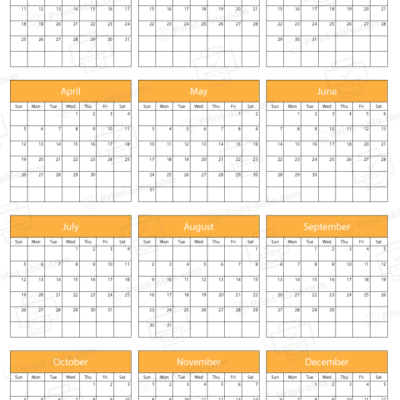 2026 Calendar Printable 1658