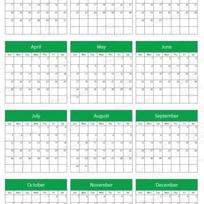 2026 Calendar Printable 1659