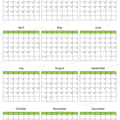 2026 Calendar Printable 1663