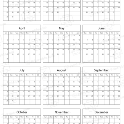 2028 calendar printable