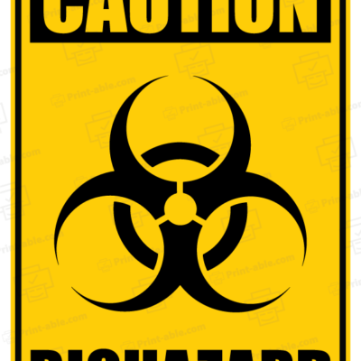 Biohazard label printable free download
