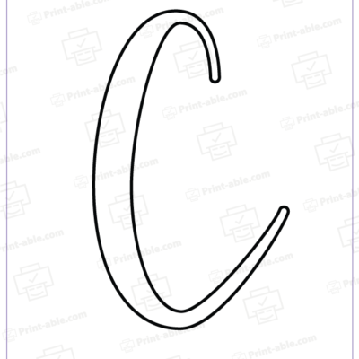 Bubble Letter C Free Download