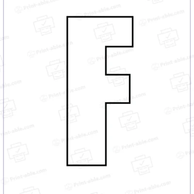 bubble letter f free download