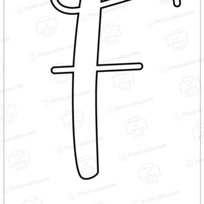 bubble letter f free download