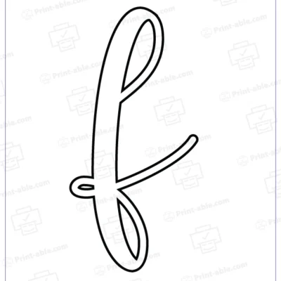 bubble letter f free download