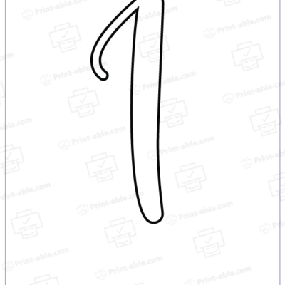 bubble letter i free download