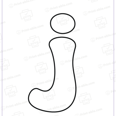 bubble letter j free download