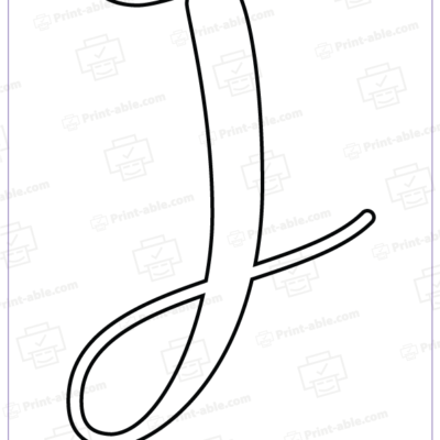 bubble letter j free download