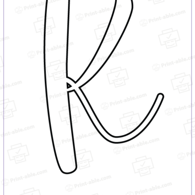 bubble letter k free download
