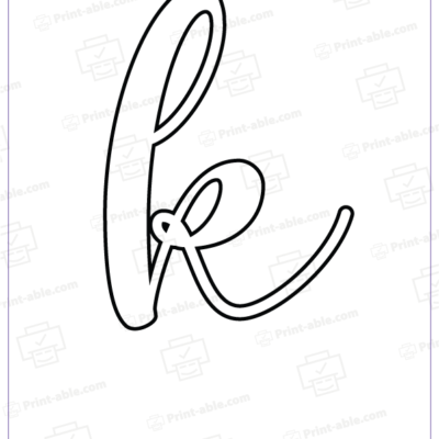 bubble letter k free download