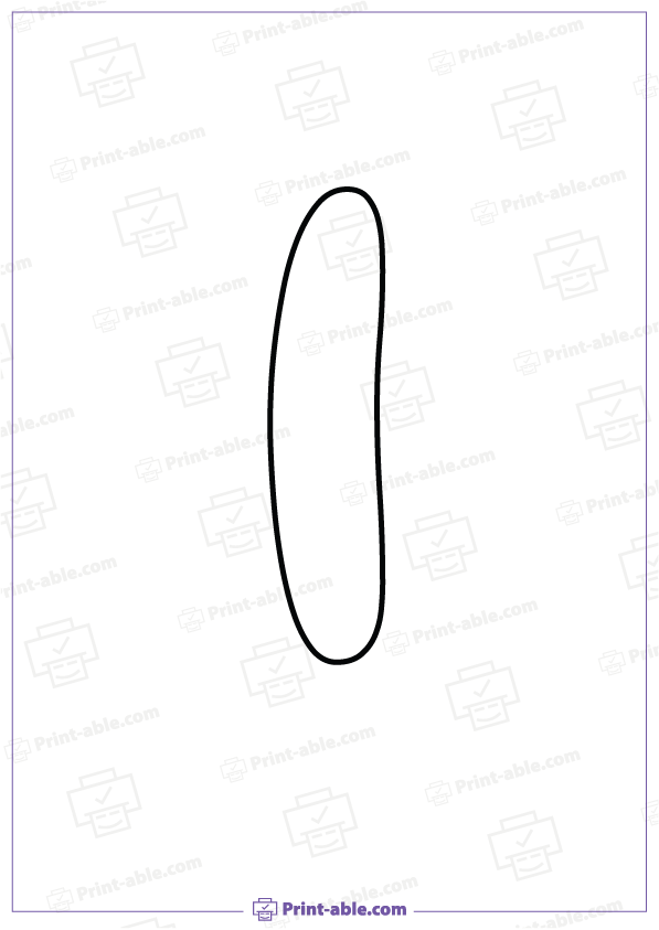 Bubble Letter L Printable