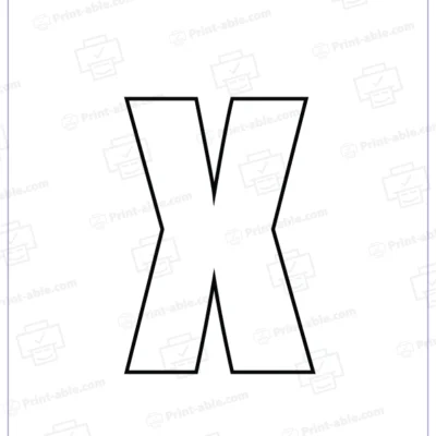 Bubble letter V free download