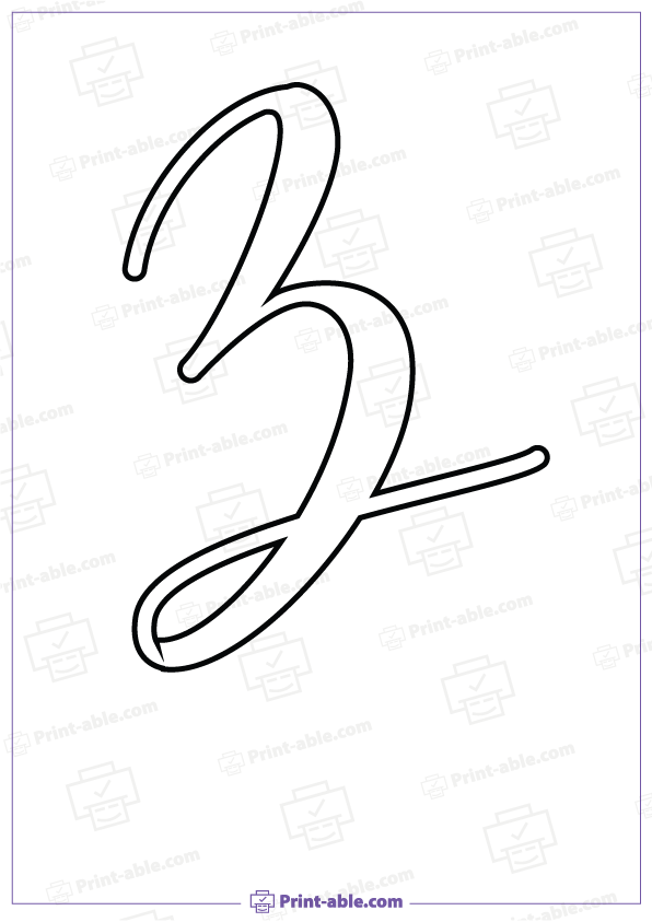 Bubble Letter Z Printable Free Download