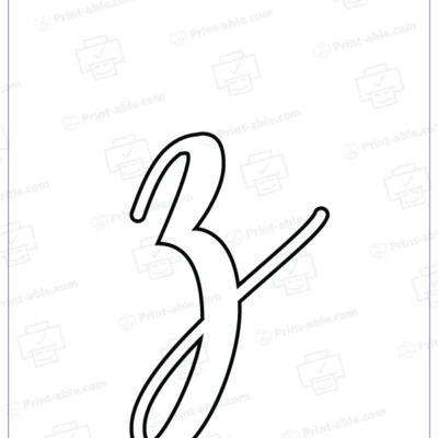 Bubble letter Z free download