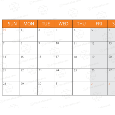 December 2025 Calendar Printable