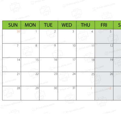 December 2025 Calendar Printable