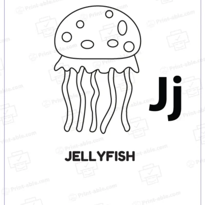 Letter J Printable Free Download
