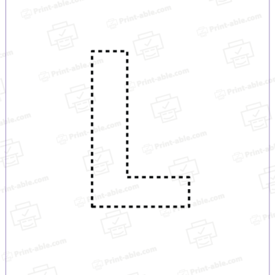 Letter L Printable Free Download