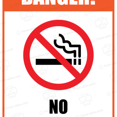 No smoking sign printable free download