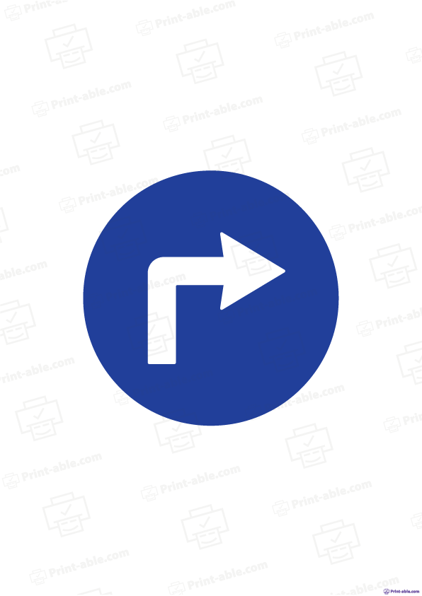 Road Sign Printable Free Download