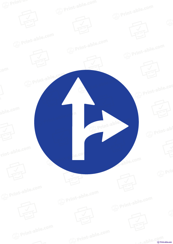 Road Sign Printable Free Download