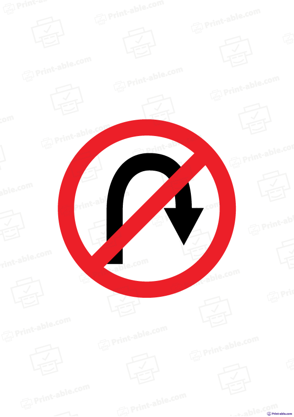 Road Sign Printable Free Download