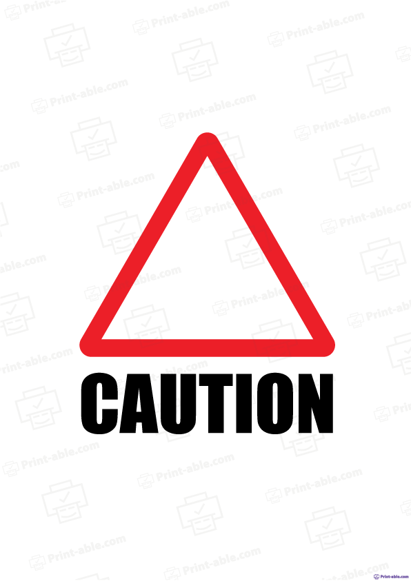 Road Sign Printable Free Download