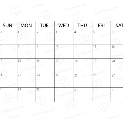 September 2025 Calendar Printable