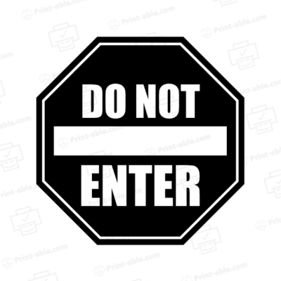 Stop sign printable free download